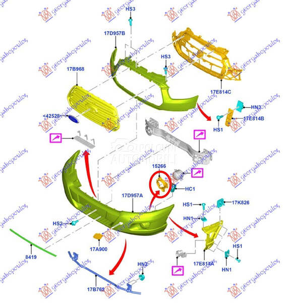 NOSAC MAGLENKE PLASTICNI