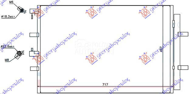HLADNJAK KLIME 2.2 TDCi (717x4