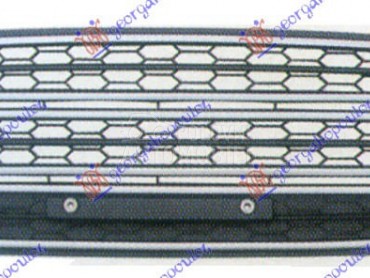 CENTRALNA RESETKA CRNA/HROM za Ford EcoSport od 2013. do 2017. god.