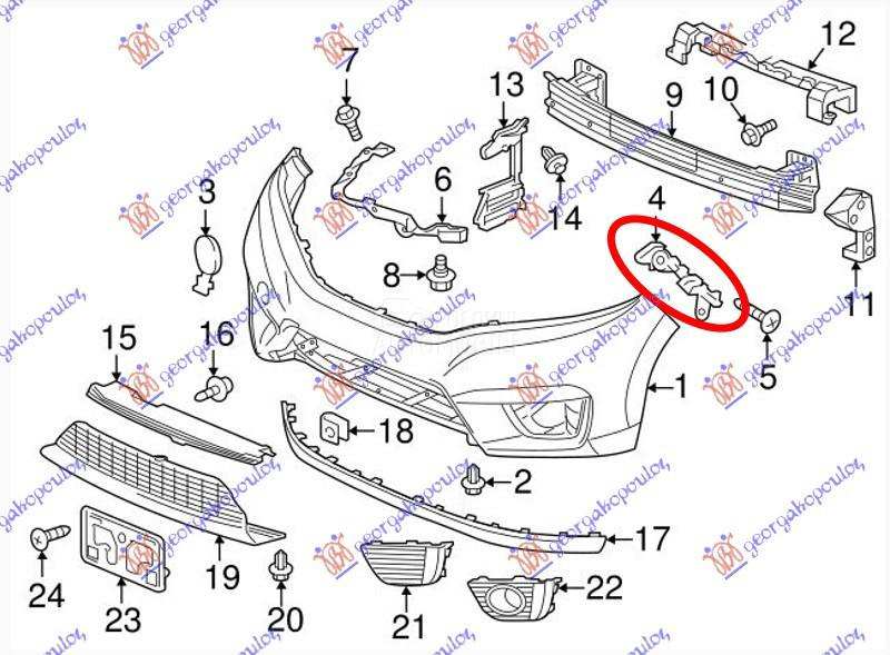 NOSAC PREDNJEG BRANIKA GORNJI
