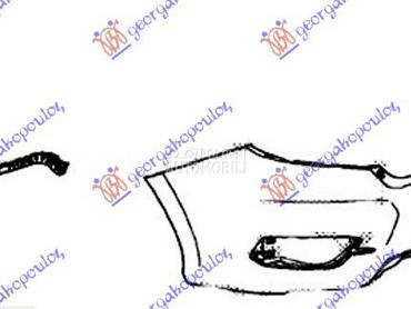 NOSAC ZADNJEG BRANIKA BOCNI PL za Honda Civic od 2016. do 2022. god.