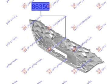 PVC MASKA MAT-CRNA (O) za Hyundai i20 od 2020. do 2024. god.