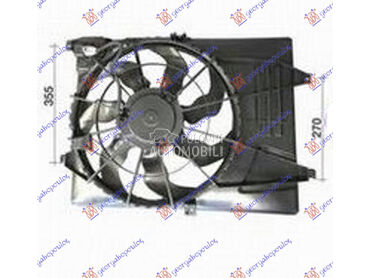 VENTILATOR KOMPLET (1.6 GDi/2. za Hyundai Tucson od 2015. do 2018. god.