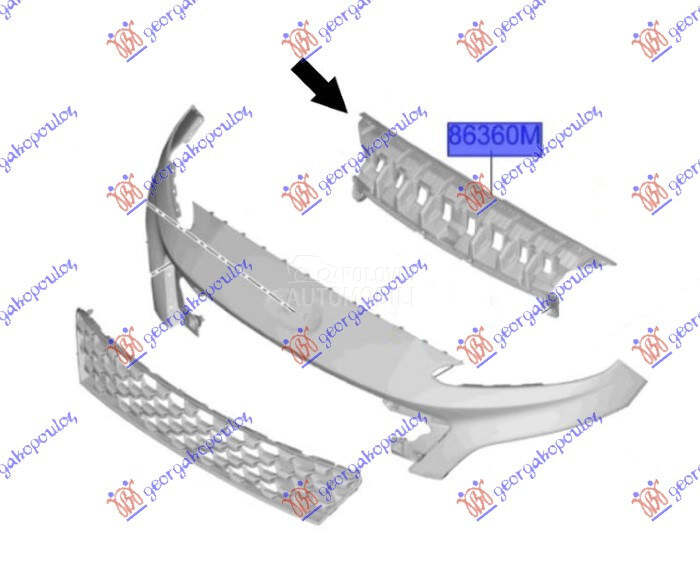 NOSAC PVC MASKE GORNJI