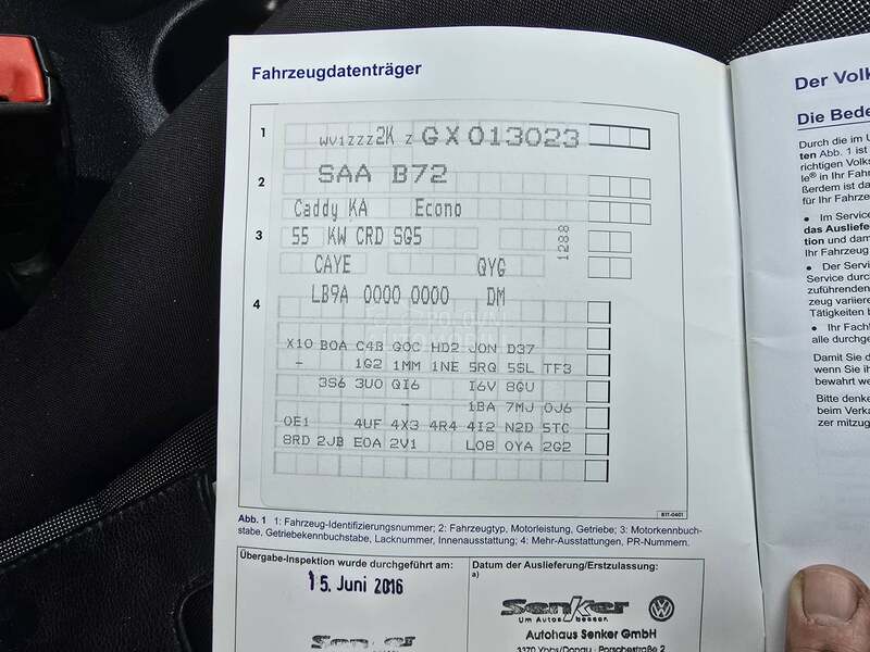 Volkswagen Caddy 1.6tdi