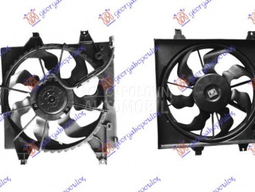 VENTILATOR KOMPLET (1.0 BENZIN za Kia Picanto od 2017. do 2024. god.