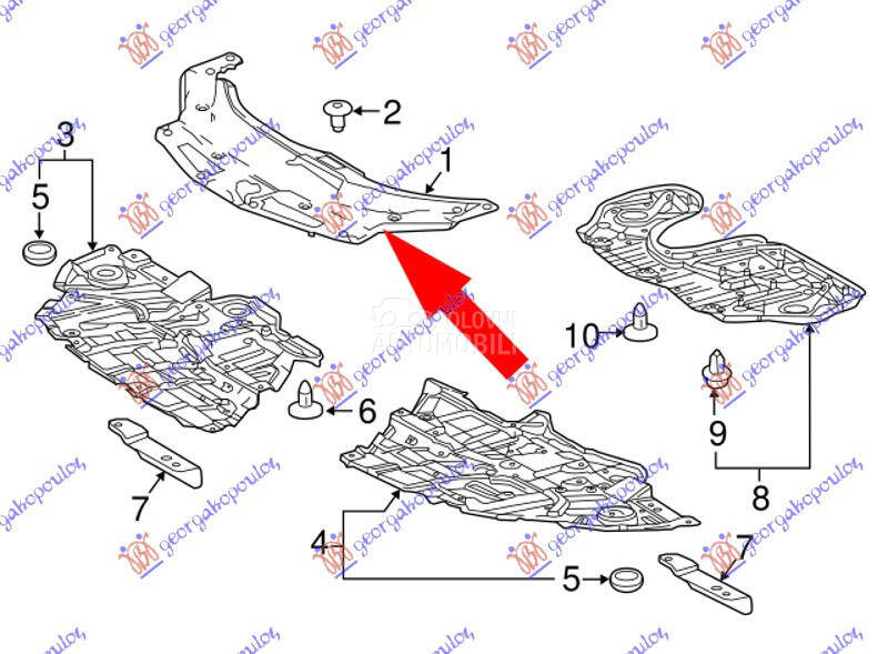 POKLOPAC NA VEZNOM LIMU (RX-35