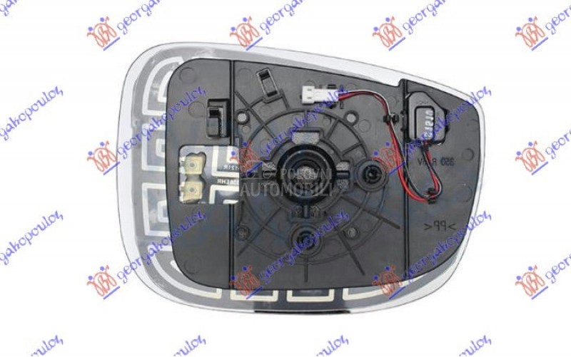 STAKLO RETROVIZORA SA GREJACEM