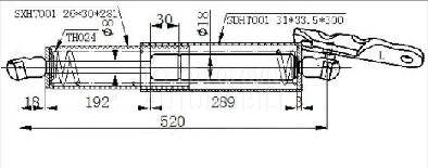 AMORTIZER GEPEK VRATA (520L-42