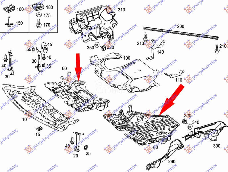 ZASTITA MOTORA (63AMG) PLASTIC