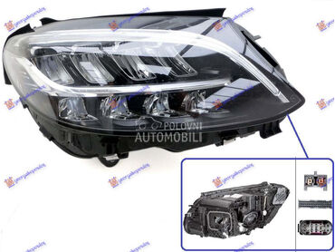 FAR MULTIBEAM LED (BEZ LOGOA) za Mercedes Benz C Klasa od 2014. do 2018. god.