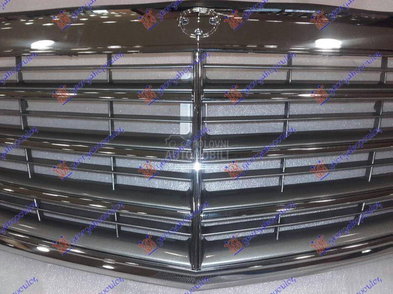 PVC MASKA KOMPLET SREBRNA/HROM