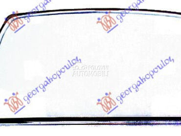 LAJSNA PVC MASKE HROM za Mitsubishi Outlander od 2011. do 2013. god.