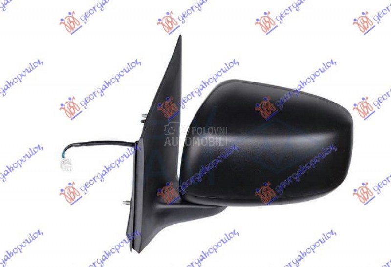 RETROVIZOR MEHANICKI CRNI (A K