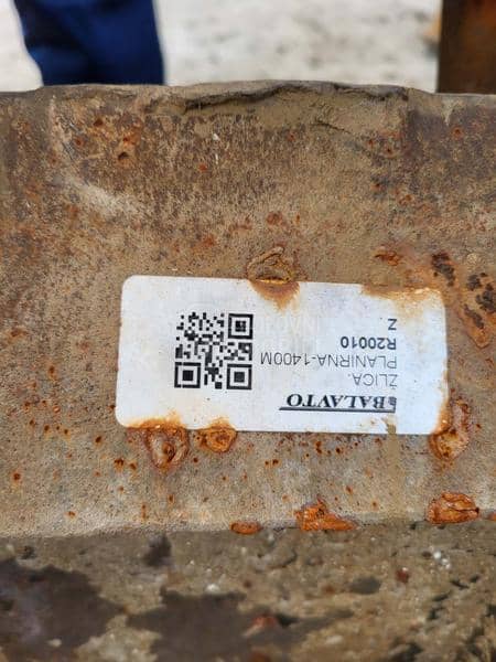 Planirna kašika 1400 mm VTN