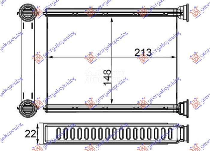 GREJAC KABINE 1.6 TURBO (148x2