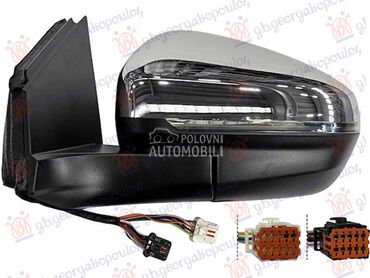 RETROVIZOR ELEKTRICNI SA GREJA za Peugeot 3008 od 2016. do 2020. god.