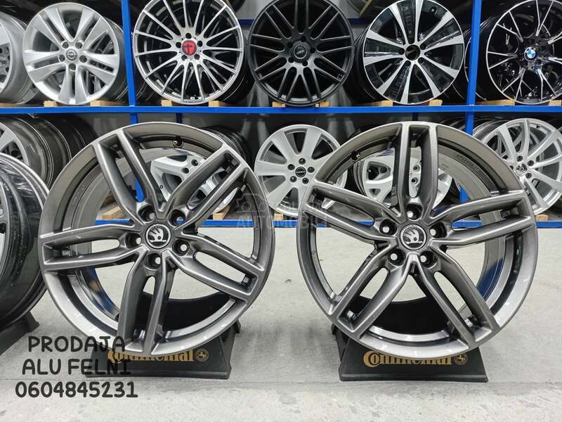 Aluminijumske felne SKODA 19" 5 x 112