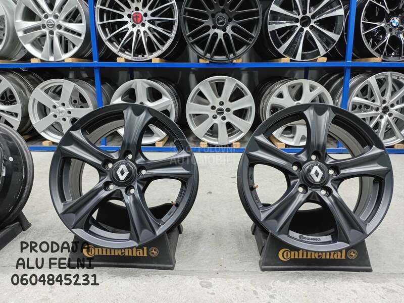 Aluminijumske felne RENAULT 16" 5 x 114.3