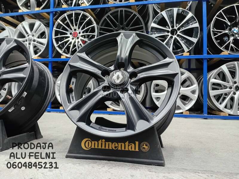 Aluminijumske felne RENAULT 16" 5 x 114.3