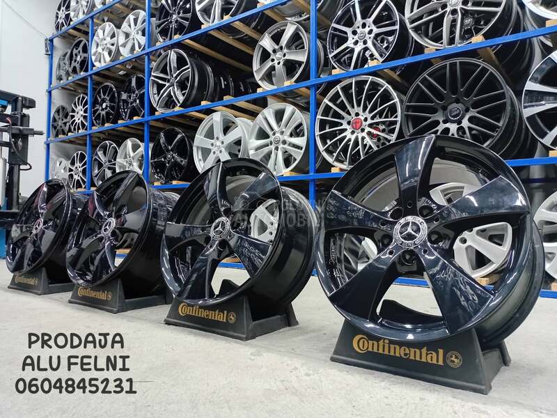 Aluminijumske felne MERCEDES 17" 5 x 112