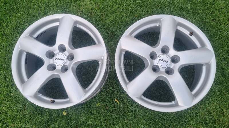 Aluminijumske felne Rial 17" 5 x 112