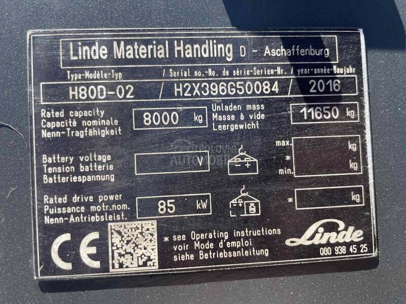 Linde H 50 Triplex