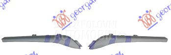 LAJSNA PVC MASKE SREBRNA (SET)