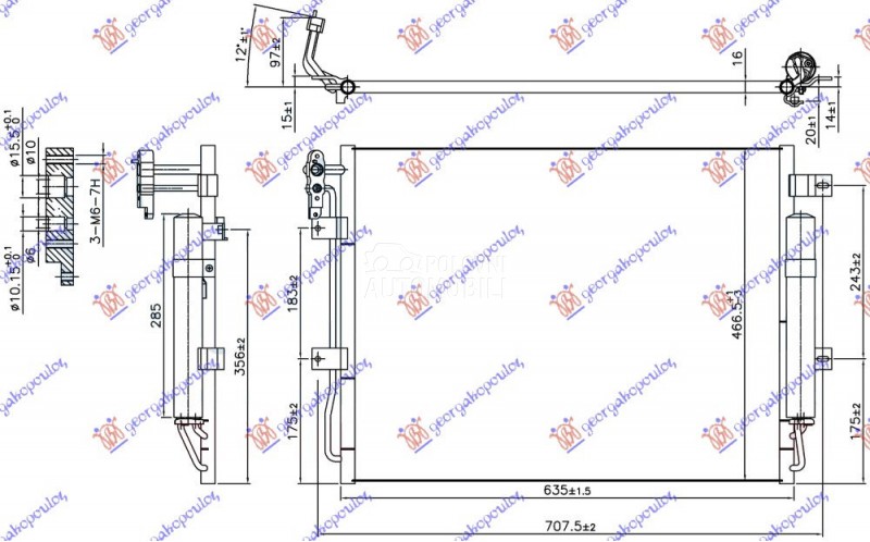 HLADNJAK KLIME 3.0 TD DIZEL (6