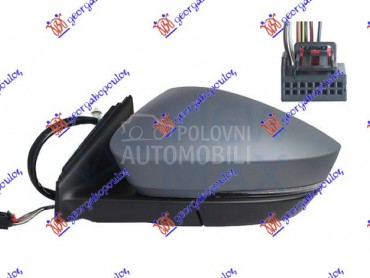 RETROVIZOR ELEKTRICNI SA GREJA za Škoda Karoq od 2017. do 2021. god.