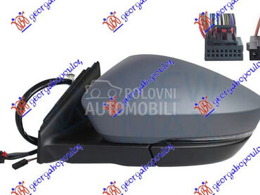 RETROVIZOR ELEKTRICNI SA GREJA za Škoda Karoq od 2017. do 2021. god.