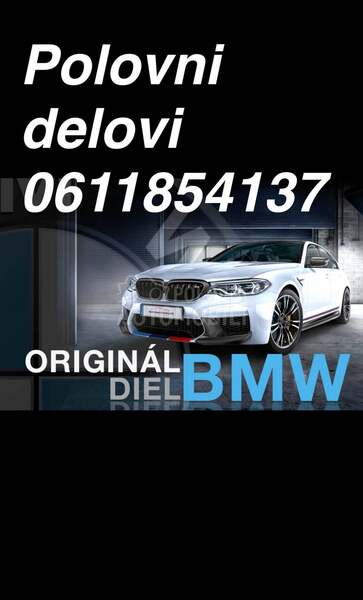 BMW Serija 5 G30 2018. god. -  kompletan auto u delovima