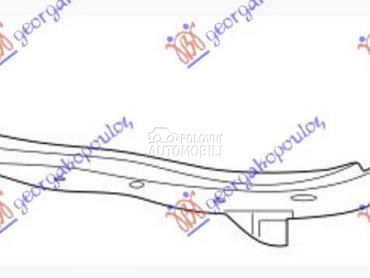 NOSAC FARA PLASTICNI za Subaru XV od 2017. do 2021. god.