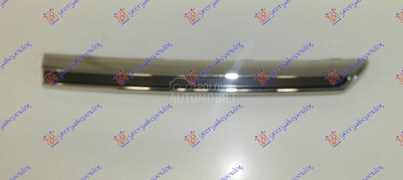 LAJSNA PVC MASKE HROM/CRNA