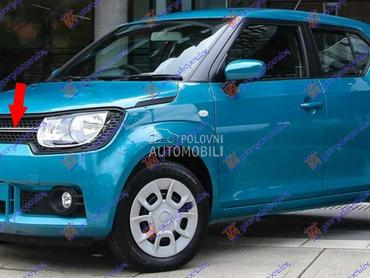 LAJSNA PVC MASKE HROM/CRNA za Suzuki Ignis od 2016. do 2020. god.