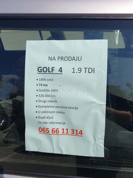 Volkswagen Golf 4 1.9 TDI