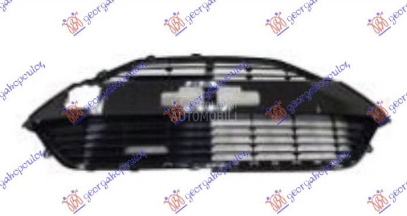 CENTRALNA RESETKA SJAJ-CRNA