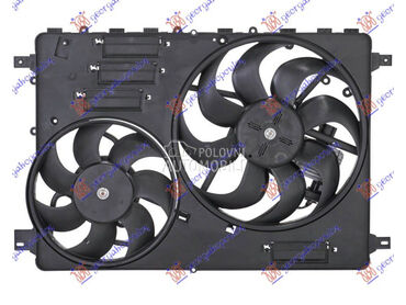 VENTILATOR (DUPLI) KOMPLET (BE za Volvo XC70 od 2000. do 2007. god.
