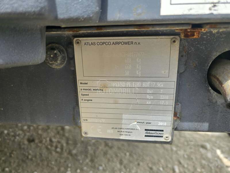 Atlas Copco XAS 37 KD