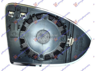 STAKLO RETROVIZORA SA GREJACEM za Volkswagen Golf Sportsvan od 2014. do 2018. god.