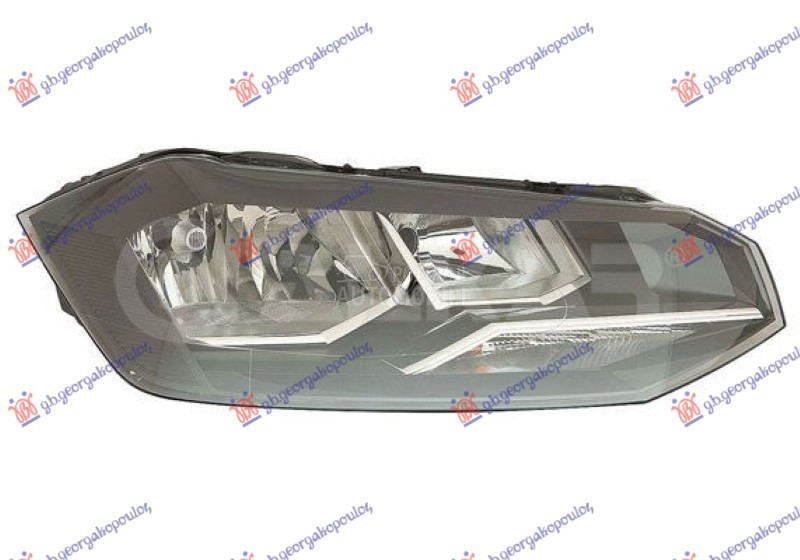 FAR ELEKTRICNI (H7/H7) (VALEO)