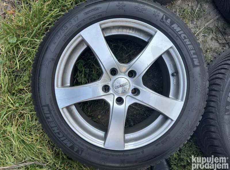 Aluminijumske felne Dezent 17" 5 x 112