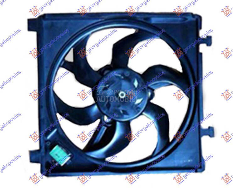 VENTILATOR KOMPLET (BENZIN) (-