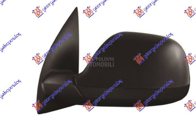 RETROVIZOR MEHANICKI CRNI (CRN