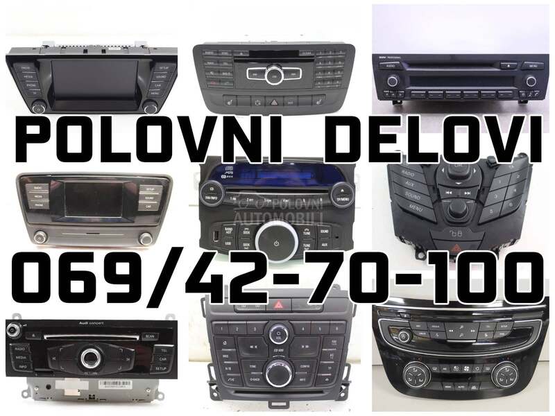 Radio / CD / DVD plejeri