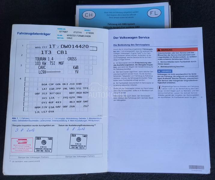 Volkswagen Touran 1.4 TSI CROSS TOURAN