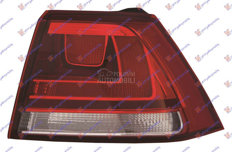STOP LAMPA SPOLJASNJA (CRNA) (