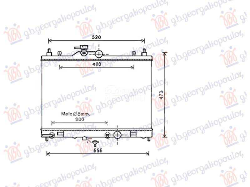 HLADNJAK MOTORA 1.6i 16V (AUTO