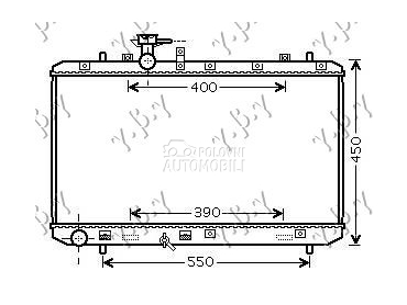 HLADNJAK MOTORA 1.5I/1.6i 16V za Fiat Sedici od 2007. do 2025. god.