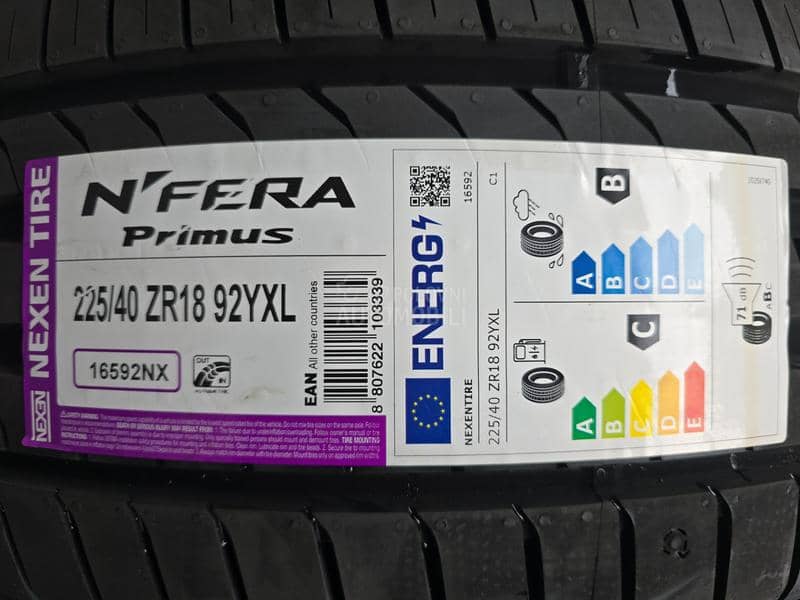 Nexen 225/40 R18 Letnja
